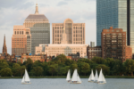 Sailboats on The Charles River